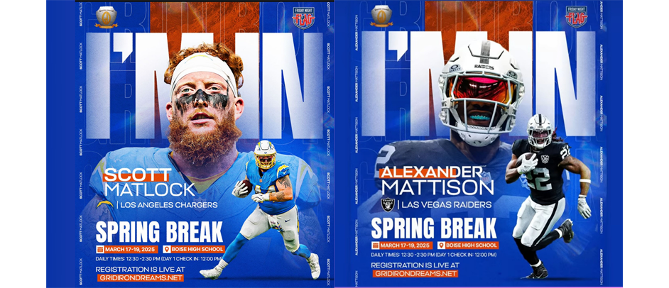 Gridiron Dreams x FNF Spring Kickoff Camp
